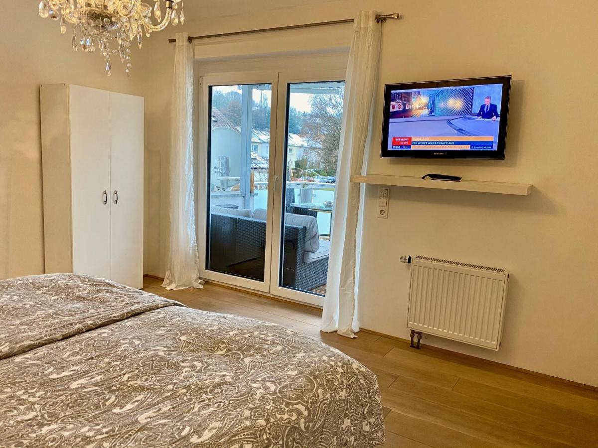 Appartamento Luxurioeses Studio Im Zentrum, Balkon, Kamin, Klima Ravensburg Esterno foto