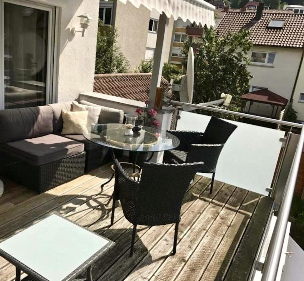 Appartamento Luxurioeses Studio Im Zentrum, Balkon, Kamin, Klima Ravensburg Esterno foto