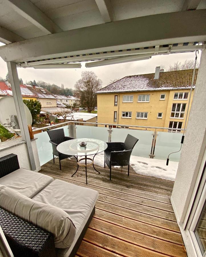 Appartamento Luxurioeses Studio Im Zentrum, Balkon, Kamin, Klima Ravensburg Esterno foto
